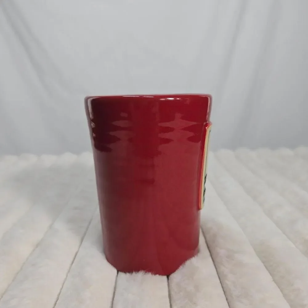Unbranded Red and Burgundy Dinnerware